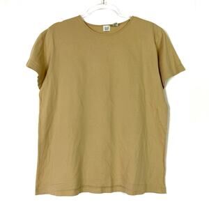 GAP | Vintage Tee Shirt Mustard Gold Short Sleeve 100% Cotton Womens Large